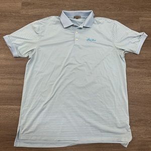 XL baby blue Peter Millar Sea Island Polo